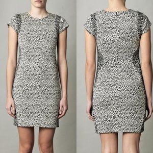 Diane von Furstenberg Pele Snake Weave Black Dress